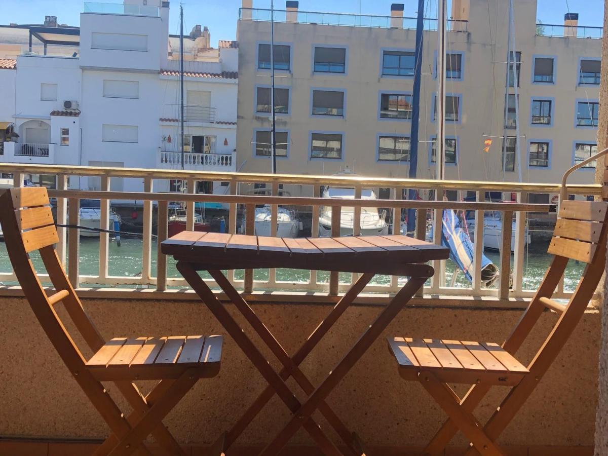 Port Ambar - Apartamento En La Marina De Empuriabrava - Balcon Con Vistas Al Canal - Playa - Wifi Kültér fotó